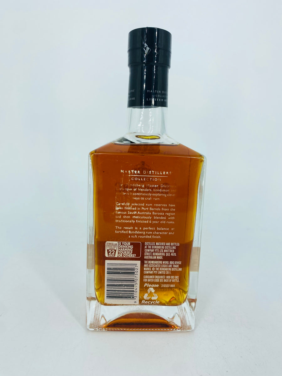 Bundaberg Rum Master Distillers' Port Barrel (700ml) – Whisky Trade