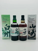 Yamazaki/Hakushu Peated Malt Spanish Oak Kogei Collection - Kimono Edition (2 x 700ml)