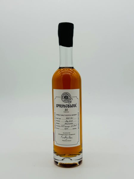 Springbank 2003 Springbank Society 20 Year Old / Fresh Port (350ml)