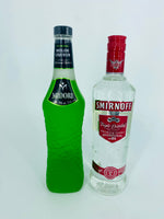 Smirnoff Vodka + Midori Melon Liqueur (2 x700ml)