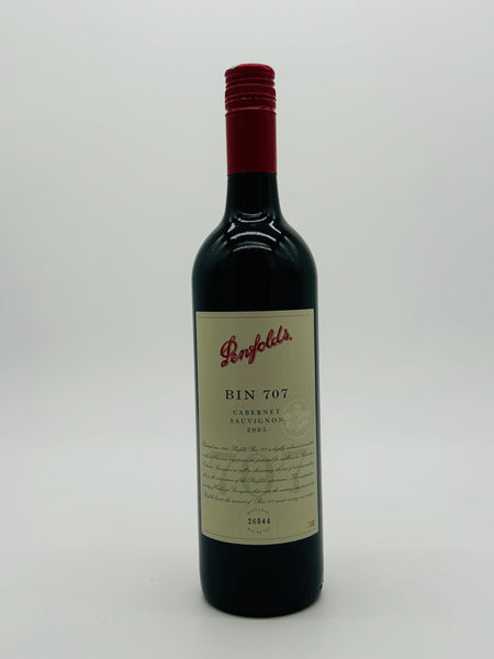 2005 Penfolds Bin 707 Cabernet Sauvignon (750ml)