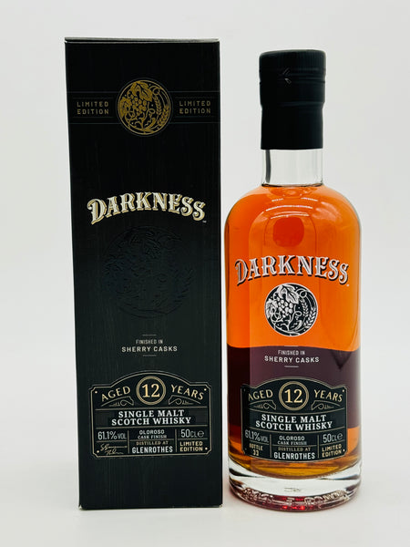 The Glenrothes 12 Year Old Oloroso Cask Finish (Darkness) Whisky (500ml)