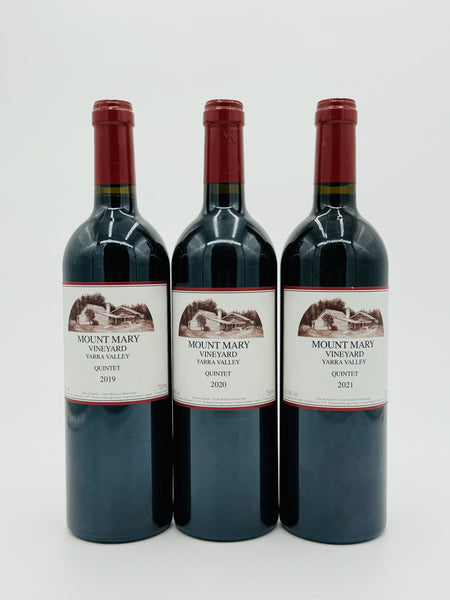 MOUNT MARY Quintet Cabernet Blend, Yarra Valley 2019, 2020, 2021 (750ml*3)