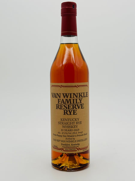 Pappy Van Winkle 13 Year Old Family Reserve Rye / 2020 Release (750ml)