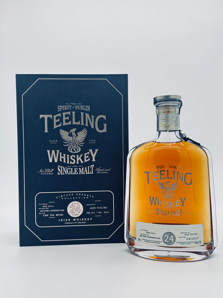 Teeling 24YO Vintage Reserve 2019 World Best Single Malt / Bourbon & Sauternes (700ml)