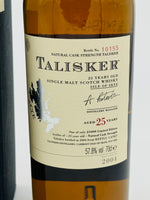 Talisker 25 Year Old Cask Strength 2004 Release (700ml)