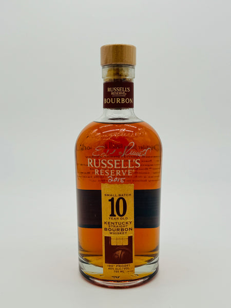 Russell's Reserve 10 Year Old Small Batch Bourbon Signed by EDDIE RUSSELL (750ml)