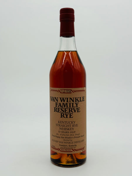 Pappy Van Winkle 13 Year Old Family Reserve Rye / 2013 Release (750ml)