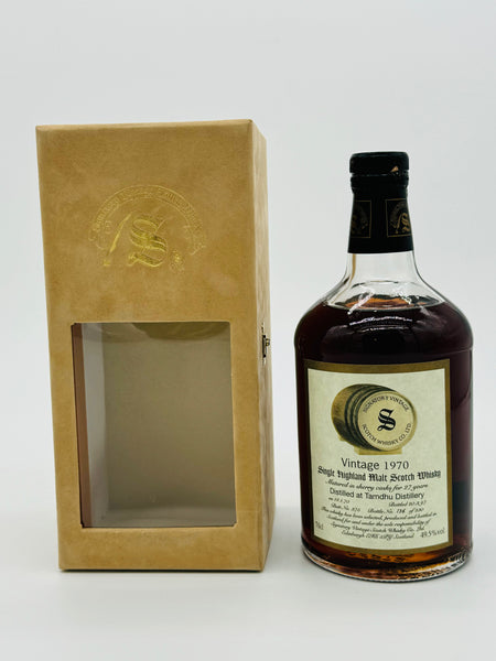 Tamdhu 1970 Signatory Vintage 27 Year Old (700ml)