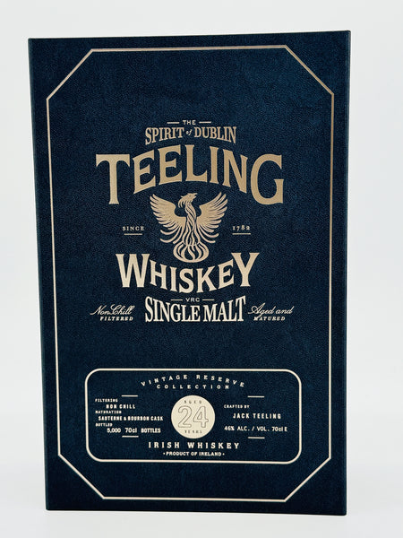 Teeling 24YO Vintage Reserve Single Malt Batch #2 / Bourbon & Sauternes (700ml)