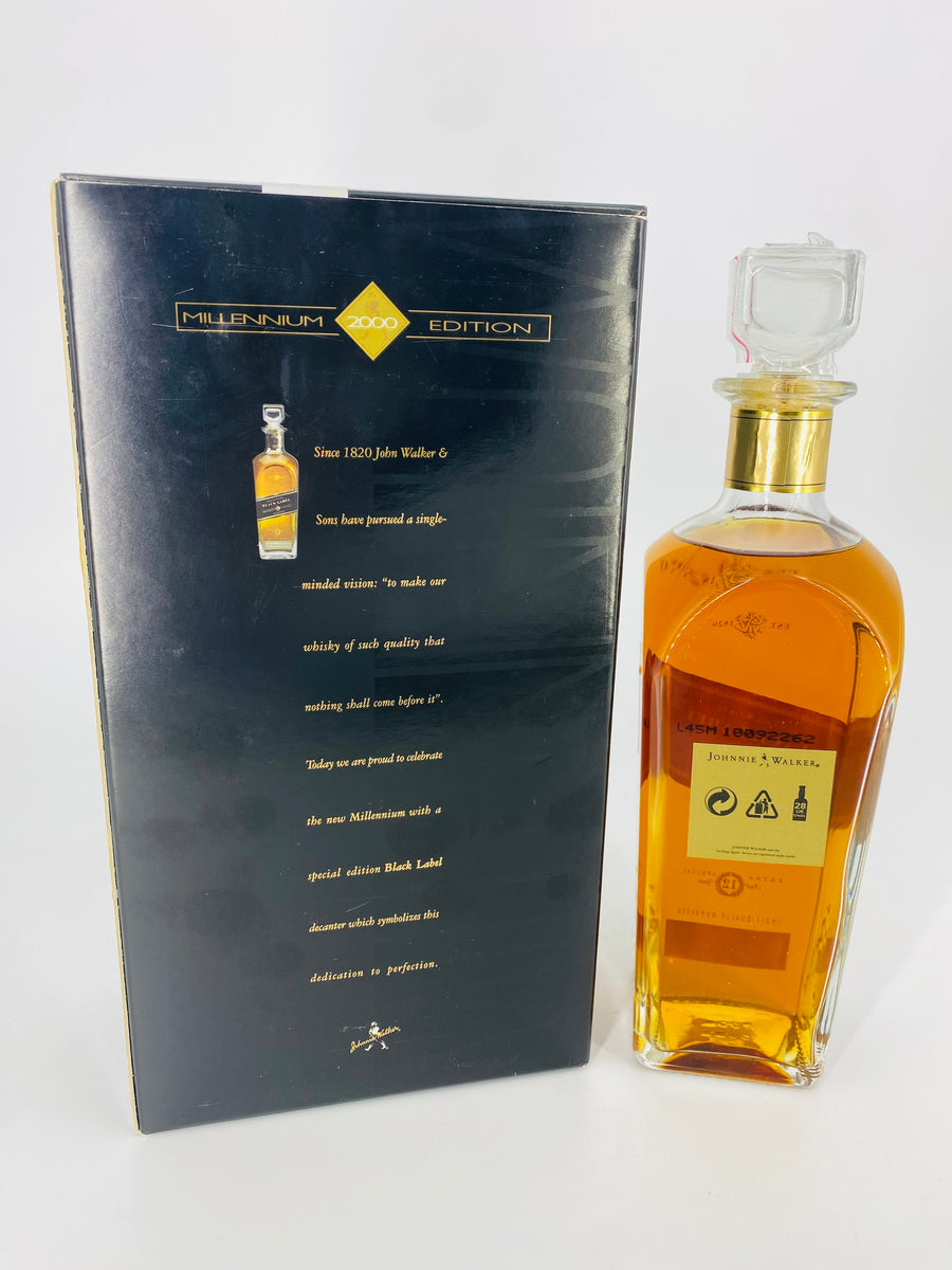 Johnnie Walker Black Label Millennium 2000 Edition (700ml) – Whisky Trade