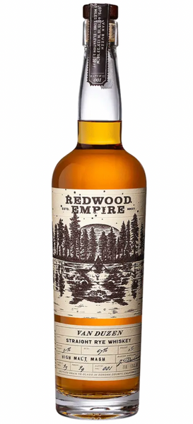 Redwood Empire ""Van Duzen"" Straight Rye Whiskey (700ml)