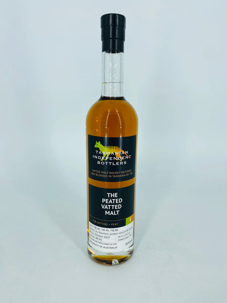 Tasmanian Independent Bottlers - The Peated Vatted Malt 1 (500ml)