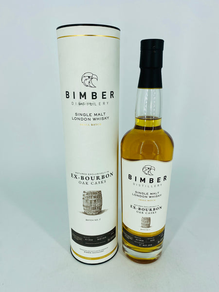 Bimber London Ex-Bourbon Batch 01/2020 (700ml)